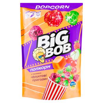 Popcorn Big Bob caramel fructe 75g - cumpărați, prețuri pentru BONUS - foto 1