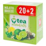 Ceai verde Tea Moments Mojito Breeze in piramide 1.7g*22buc