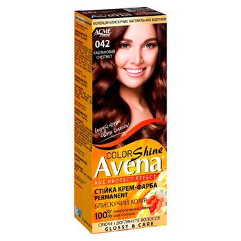 Краска для волос Avena Shine Color 042 135мл - купить, цены на BONUS - фото 1