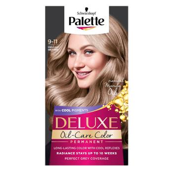 Краска для волос Palette Deluxe 9-11 Cool Light Grey Rose - купить, цены на BONUS - фото 1