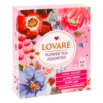 Ceai Lovare Flower Tea Assorted in plicuri 32buc - cumpărați, prețuri pentru BONUS - foto 3