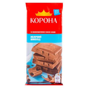 Шоколад молочный Корона 85г - купить, цены на BONUS - фото 1