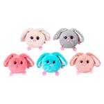 Jucarie moale Iepuras pufos h10cm