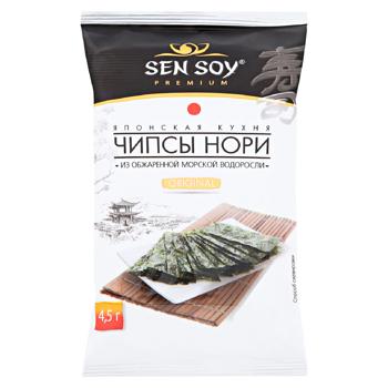 Chipsuri Sen Soy Nori Original 4.5g - cumpărați, prețuri pentru BONUS - foto 1