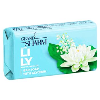 Sapun solid Grand Sharm Crin de vale si nufar 70g - cumpărați, prețuri pentru BONUS - foto 1