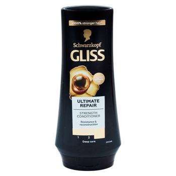 Balsam de par Gliss Kur Total Repair Restabilire Extremala 200ml - cumpărați, prețuri pentru BONUS - foto 2