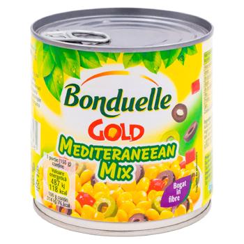 Amestec de legume Bonduelle Mediteraneean Mix Gold 425ml - cumpărați, prețuri pentru BONUS - foto 1