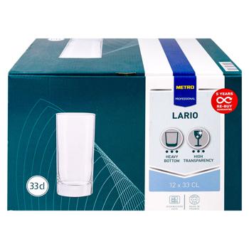 Pahar Metro Professional Lario 12buc 330ml - cumpărați, prețuri pentru METRO - foto 3