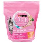 Hrana uscata p/u pisoi Purina One Junior 450g pui/cereale integ.