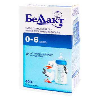 Amestec de lapte Bellact 0-6 400g - cumpărați, prețuri pentru BONUS - foto 1