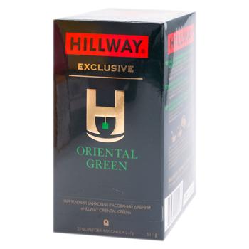 Ceai verde Hillway Oriental in plicuri 2g*25buc - cumpărați, prețuri pentru BONUS - foto 1
