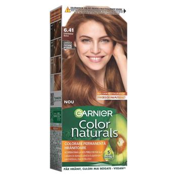 Vopsea pentru par Garnier Color Naturals 6.41 Chihlimbar Dulce - cumpărați, prețuri pentru BONUS - foto 1