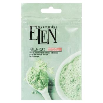 Argila verde Elen Cosmetics 40g extract de brusture - cumpărați, prețuri pentru BONUS - foto 1