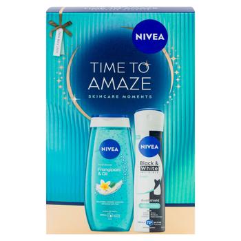 Set Nivea Time To Amaze gel dus/deo - купить, цены на BONUS - фото 3