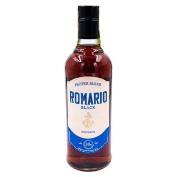 Bautura Romario Black aroma de rom 38% 0.5l - cumpărați, prețuri pentru BONUS - foto 1