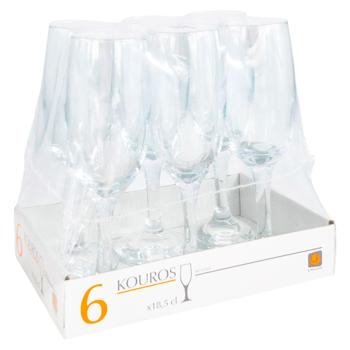 Pocale pentru sampanie Kouros 6buc 185ml - cumpărați, prețuri pentru METRO - foto 3