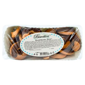 Печенье Biscottini Биколор 300г - купить, цены на BONUS - фото 2