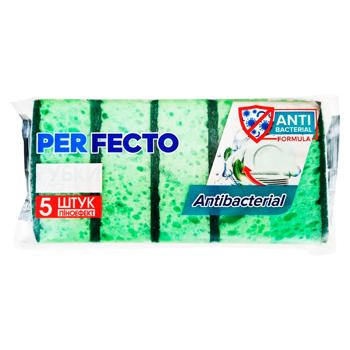 Burete p-ru bucatarie Perfecto Antibacterial 5buc - cumpărați, prețuri pentru BONUS - foto 1