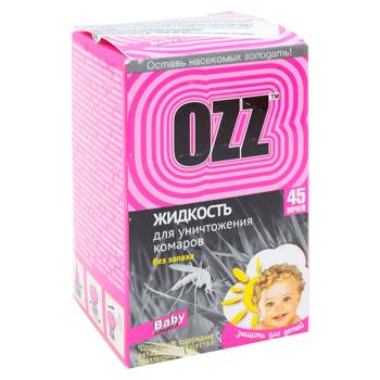 Lichid contra tantarilor OZZ 30ml 45 nopti Baby roz - cumpărați, prețuri pentru BONUS - foto 3