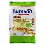 Хлопья мультизерновые Витьба Active с пшеничными отрубями 250г