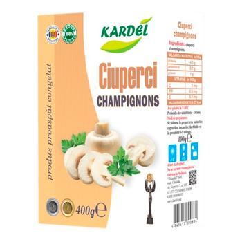Ciuperci champinion Kardel congelate 400g - cumpărați, prețuri pentru BONUS - foto 1