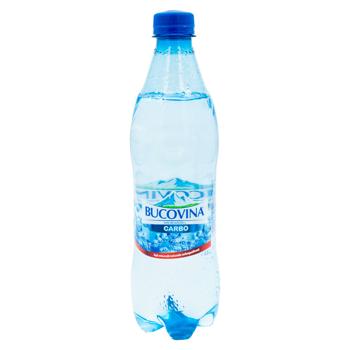 Вода газированная Bucovina минеральная 0,5л - купить, цены на BONUS - фото 1