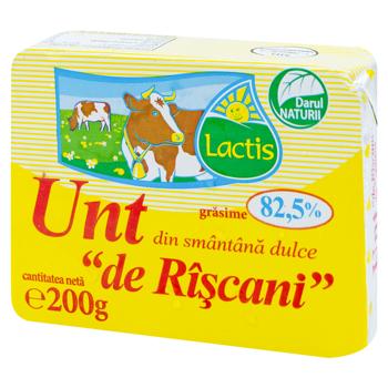 Unt Lactis de Rascani din smantana dulce 82.5% 200g - cumpărați, prețuri pentru BONUS - foto 1