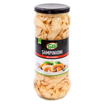 Sampinioane Telli taiate conservate 580ml - cumpărați, prețuri pentru BONUS - foto 1