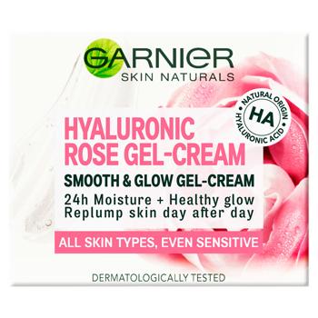 Gel p/u fata Garnier 50ml Hyaluronic Rose - cumpărați, prețuri pentru BONUS - foto 1