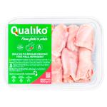 Куриные бедра Qualiko без кости и шкуры охлажденная 900г