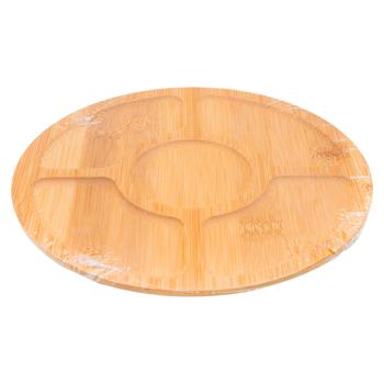 Platou rotund BAMBUS cu 5 compartimente, 20 cm - купить, цены на BONUS - фото 2