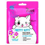 Masca pentru fata 7Days Animal Pretty Kitty 28g