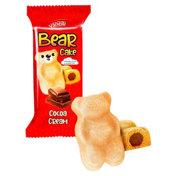 Pandispan Vanelli Bear Cake umplere de cocoa 40g - cumpărați, prețuri pentru BONUS - foto 1