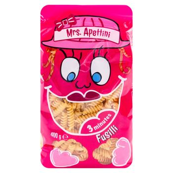 Paste fainoase Mrs. Apettini Fusilli 400g - cumpărați, prețuri pentru BONUS - foto 1