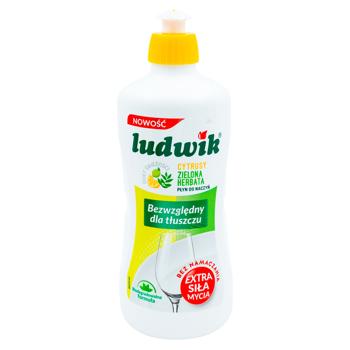 Gel p-ru vesela Ludwik 450ml Citrice/ceai verde - купить, цены на BONUS - фото 1