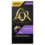 Кофе L'OR Espresso Lungo Profondo натуральный молотый в капсулах 5,2г*10шт