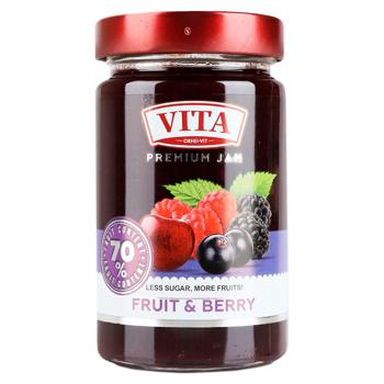 Джем Vita фруктово-ягодный 370г - купить, цены на BONUS - фото 1