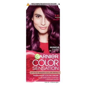 Vopsea pentru par Garnier Color Sensation 3.16 Ametist profund - cumpărați, prețuri pentru BONUS - foto 1