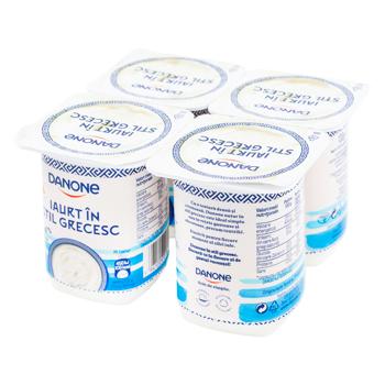 Iaurt Danone Grecesc 5,4% 130g*4buc - cumpărați, prețuri pentru BONUS - foto 1