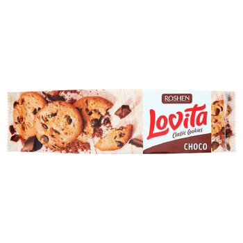 Biscuiti Roshen Lovita Classic Choco 150g - cumpărați, prețuri pentru BONUS - foto 1