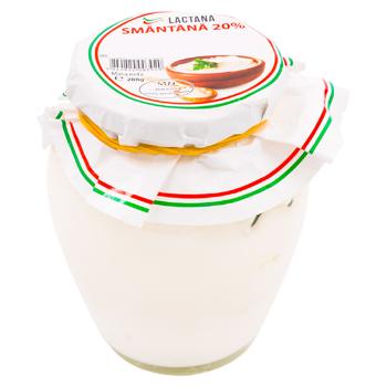 Smantana Lactana 20% 280g - cumpărați, prețuri pentru BONUS - foto 1
