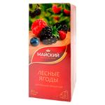 Чай черный Майский со вкусом лесных ягод в пакетиках 2г*25
