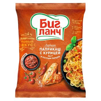 Fidea instant Big Lunch Papricas cu gaina si ardei iute 75g - cumpărați, prețuri pentru BONUS - foto 1