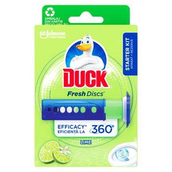 Odorizant WC Duck Lime 36ml - cumpărați, prețuri pentru BONUS - foto 1