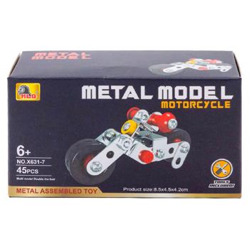 Set de constructie Motocicleta/Avion/Stivuitor metalic 39/45 elem - cumpărați, prețuri pentru BONUS - foto 4