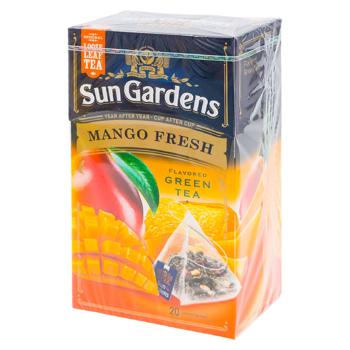 Ceai verde Sun Gardens Mango Fresh 20buc - cumpărați, prețuri pentru BONUS - foto 1