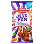 Шоколад молочный Корона Max Fun Печенье/карамель/мармелад 150г