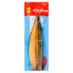 Peste macrou Slavena Lux afumat fara cap 350g