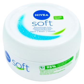 Крем для тела Nivea Soft 200мл - купить, цены на BONUS - фото 1
