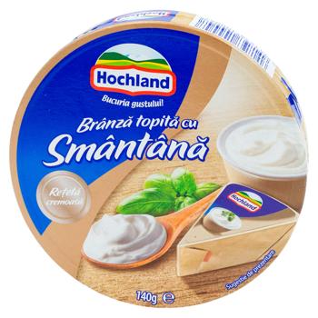 Branza topita Hochland Smantana 140g - cumpărați, prețuri pentru BONUS - foto 1